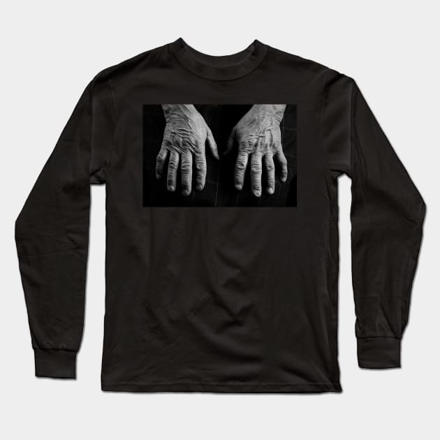 Old Hands Long Sleeve T-Shirt by naturalis